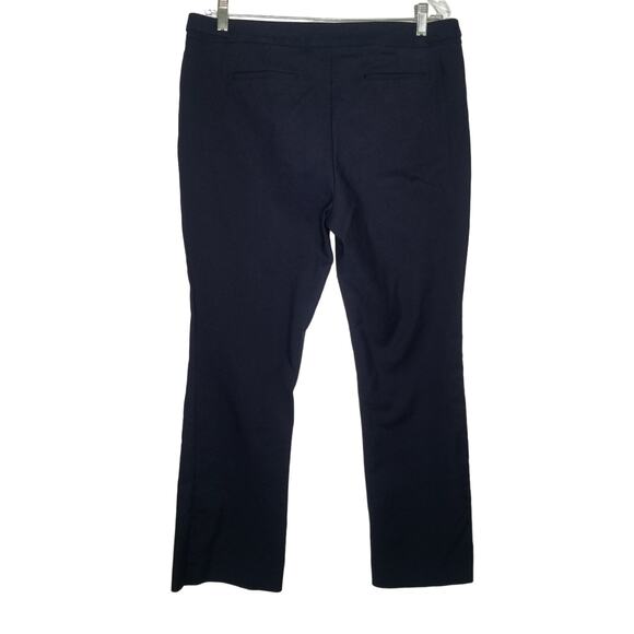 Anne Klein Women's Gold Button Detail Career Pants - Blue - Picture 2 of 8